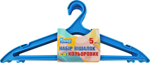 Вішак кольоровий тип1 5шт Олекспласт