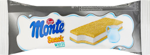 Тістечко з вершковим наповненням молока Snack White Monte м/у 29г