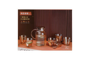 Набір Графин + склянка 6шт №KYYW032 Greenwich Products Co. Limited 1шт