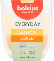 Свічка Bolsius Сорбет з манго аром у склі 80/70мм