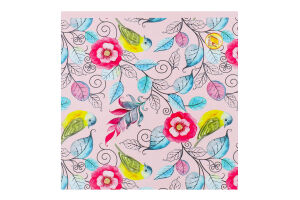 Блокнот клітинка з перфорацією верхнє клеєве кріплення 100*100мм 60аркушів Тетрада