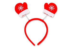 Обруч д/волосся MBM My Home Рукавичка чер DH-NY-42