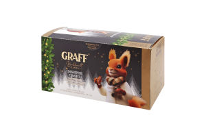 Чай черный байховый с имбирем, корицей и кардамоном Имбирный праздник Graff к/у 20х1.8г