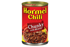 Hormel Chili Chunky with Beans, 15 Ounce 