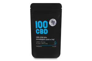 Добавка диетическая CBD-масло 20% 2000мг Мандарин 100 CBD 10мл