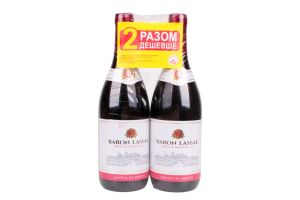 НабірВиноBaronLassalМуаллеЧервН/сол2шт*0,75л