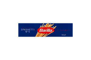 Вироби макаронні з твердих сортів пшениці Спагетті №5 Barilla к/у 500г