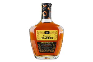 Бренді 200мл 37% виноградний ординарний Tairovskyy Special Chateau Chartier пл
