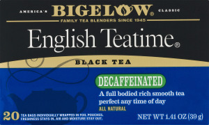 Bigelow English Teatime Black Tea Decaffeinated - 20 CT