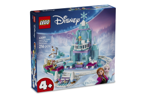 Конструктор для детей от 4лет №43281 Elsa's Ice Castle&Snow ride adventure Disney Lego 216эл