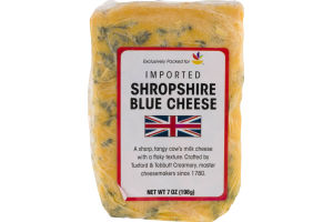 Ahold Imported Cheese Shropshire Blue Cheese