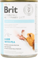 Корм д/собак Обесіті д/зниження зайвої ваги 400г ж/б Бріт ВетДієтс