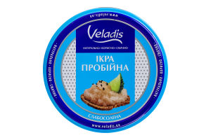 Икра минтая пробойная Veladis сл/с с/б 180г