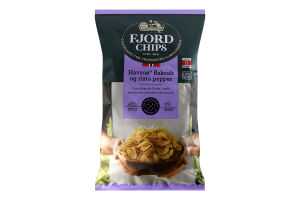 Чипси Fjord Chips Havsno картоп морськ сіль перець
