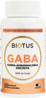 Добавка диетическая капсулы 500мг Гамма-аминомаслянная кислота Biotus 100шт