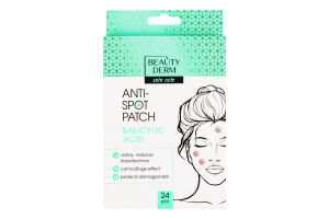 Патчі проти недоліків шкіри Beautyderm 24шт
