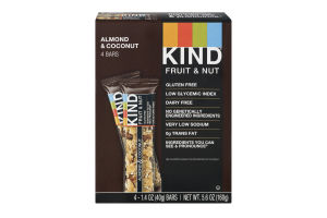 KIND Fruit & Nut Almond & Coconut - 4 PK