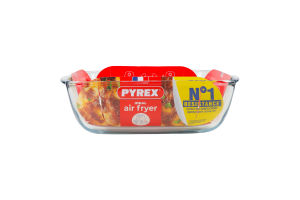 Форма скляна квадратна 2.2л 25x22х7см №212В100/7948 Air fryer Pyrex 1шт