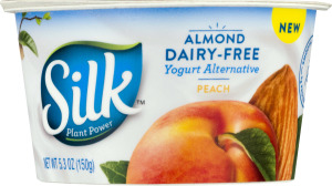 Silk Plant Power Almond Dairy-Free Yogurt Alternative Peach