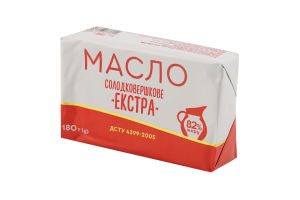 Масло Екстра солодковершкове 82% 180г Альдіс Д
