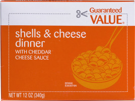 Guaranteed Value Shells & Cheese Dinner