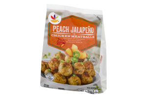 Ahold Chicken Meatballs Peach Jalapeno