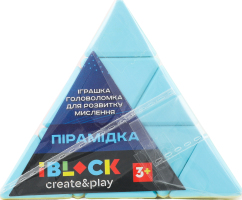 Іграшка-логіка Піраміда магічна 7см IBLOCK