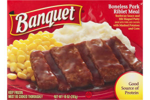 Banquet Boneless Pork Riblet Meal