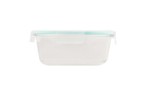 Контейнер д/зберігання 950мл скло круглий з кришкою KYYW450