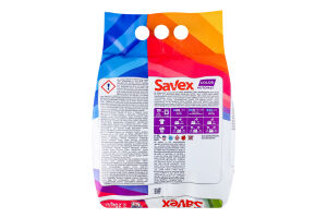 Средство моющее порошкообразное для автоматической стирки Color Premium Savex 2.25кг