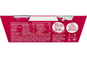 Chobani Smooth Low-Fat Classic Yogurt Black Cherry - 2 PK