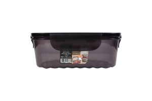 Контейнер д/зберігання Qlux прямокутн чорний 1,7л