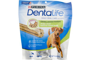 Purina Dentalife Daily Oral Care Dog Treats Large - 7 CT