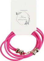 Резинка для волос двойная ТОВ Южпромгруп 3шт в ассорт