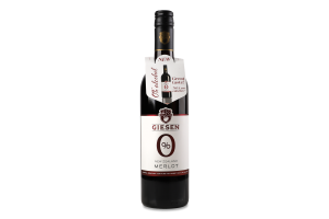 Вино Giesen Merlot red безалкогольне