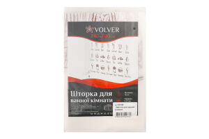 Шторка д/ванної кімнати Ліден 240см 51905 Волвер