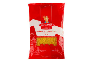 Макарони Pasta Zara Vermicelli Tagliati 80 500г х20