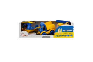 Набір ігровий Tigres Kid cars патріотичний 3шт