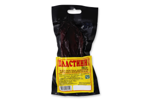 Бастурма пластины говядины мясные ТОВ Гела-2015 с/в в/с в/у 50г