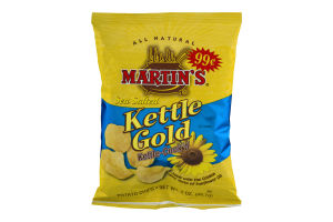 Martin's Sea Salted Kettle Gold Potato Chips