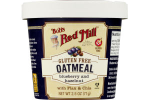 Bob's Red Mill Gluten Free Oatmeal Blueberry And Hazelnut
