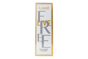 Вода туалетная женская Live Free Lazell 100мл