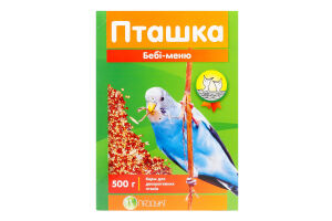 Корм д/декоративних птахів Пташка Бебі-меню 500г Продукт