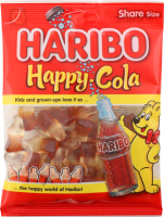 Цукерки желейні неглазуровані Happy-cola Haribo м/у 150г