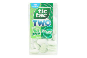 Драже двухслойное со сладко-мятным вкусом Tic Tac п/у 38.5г