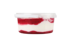 Десерт сметанний 12% молоковмісний з наповнювачем Вишня Зорька п/у 0.4кг