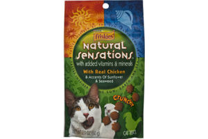 Purina Friskies Natural Sensations with Real Chicken Crunchy Cat Treats