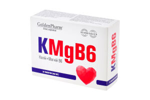 Добавка дієтична Golden Pharm Калій Магній В6 30 т