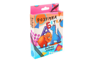 Игра настольная для детей от 3лет №30273 Умная азбука Strateg 1шт