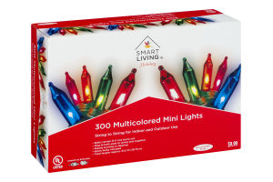 Smart Living 300 Multicolored Mini Light String